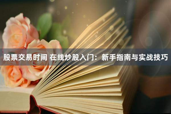 股票交易时间 在线炒股入门：新手指南与实战技巧