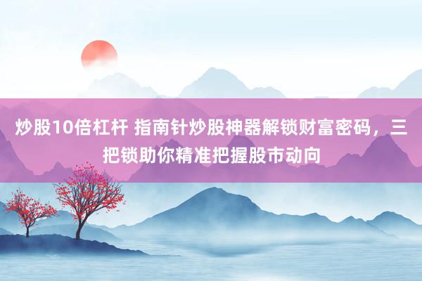 炒股10倍杠杆 指南针炒股神器解锁财富密码,三把锁助你精准把握股市动向